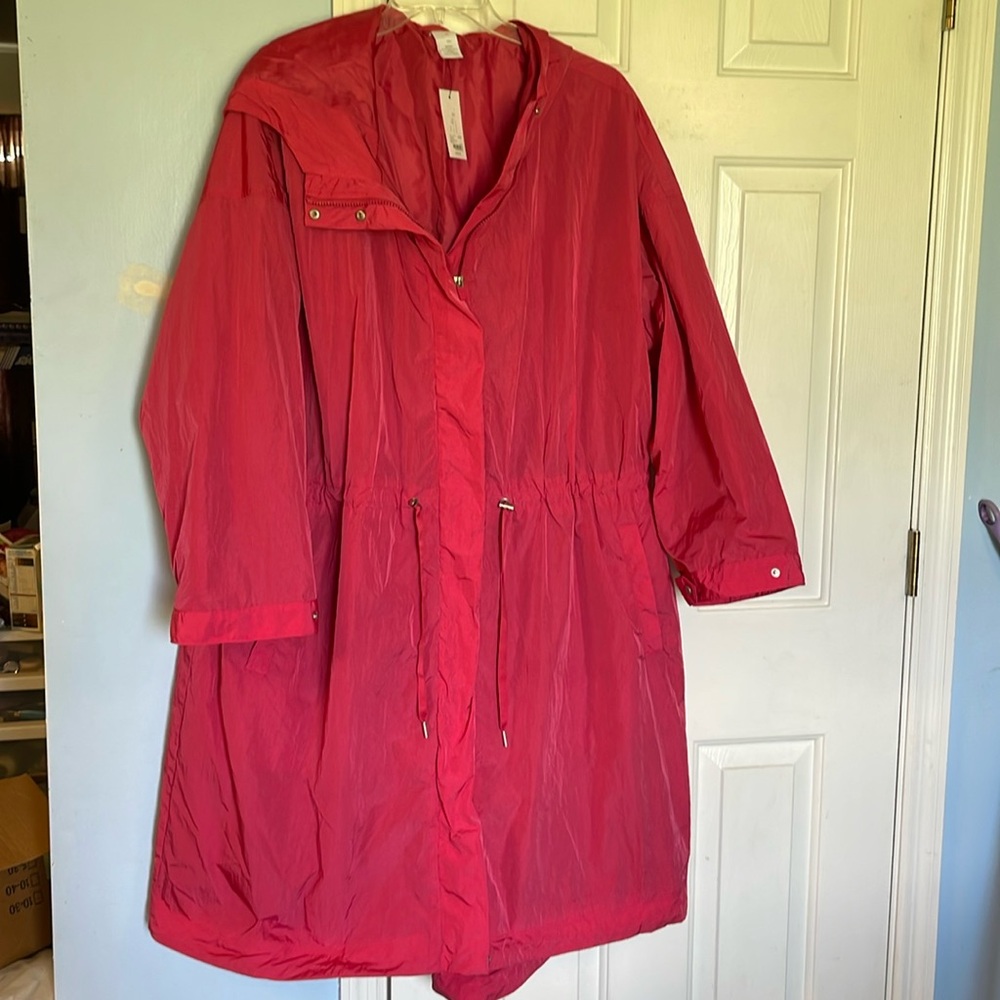 Lane Bryant pink coat 22/24